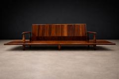  Liceu de Artes e Of cios Sofa in Rosewood Boucl by Liceu de Artes e Of cios Brazilian Modern 1960s - 4635968