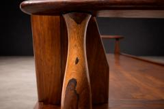  Liceu de Artes e Of cios Sofa in Rosewood Boucl by Liceu de Artes e Of cios Brazilian Modern 1960s - 4635971
