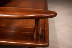  Liceu de Artes e Of cios Sofa in Rosewood Boucl by Liceu de Artes e Of cios Brazilian Modern 1960s - 4635972