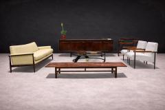  Liceu de Artes e Of cios Sofa in Rosewood Leather Liceu de Artes e Oficios 1960s - 4546724