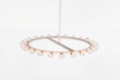  Lightolier Alvin Lustig Ring Chandelier for Lightolier c 1960 - 4808962