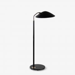  Lightolier Gerald Thurston Adjustable Black Brass Floor Lamp by Lightolier - 4219915
