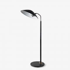 Lightolier Gerald Thurston Adjustable Black Brass Floor Lamp by Lightolier - 4219917