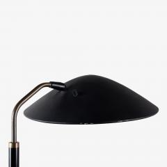  Lightolier Gerald Thurston Adjustable Black Brass Floor Lamp by Lightolier - 4219920