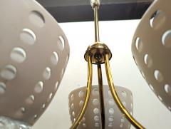  Lightolier Gerald Thurston Brass Crystal Chandelier Pendant Lightolier - 4392833