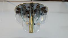  Lightolier Lightolier Art Deco Inspired Flush Mount Chandelier - 4541834