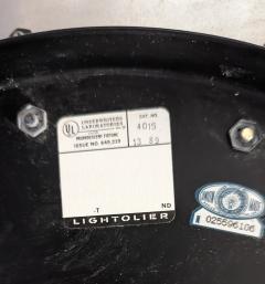  Lightolier Lightolier Art Deco Inspired Flush Mount Chandelier - 4541847