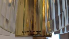  Lightolier Lightolier Art Deco Inspired Flush Mount Chandelier - 4541848