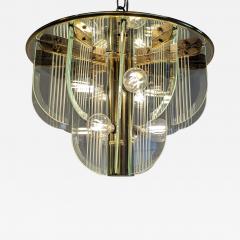  Lightolier Lightolier Art Deco Inspired Flush Mount Chandelier - 4544055