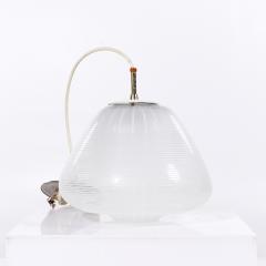  Lightolier Lightolier Mid Century Glass Pendant Light - 3834703