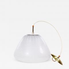 Lightolier Lightolier Mid Century Glass Pendant Light - 3836107