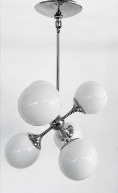  Lightolier Lightolier Mid century Atomic Sputnik Pendant Chandelier - 4058569