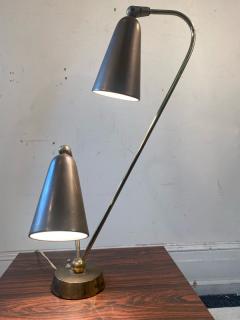  Lightolier MID CENTURY MODERNIST BRASS LAMP - 2419423