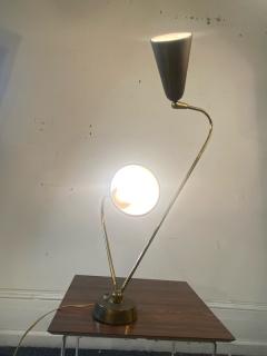  Lightolier MID CENTURY MODERNIST BRASS LAMP - 2419430