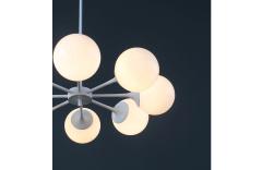  Lightolier Mid Century Modern Orb Sputnik Chandelier by Lightolier - 3851406