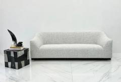  Ligne Roset Co Eric Jourdan Snowdonia Modern Sofa for Ligne Roset in Black and White Boucle - 3176415