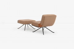  Ligne Roset Co Ligne Roset Style Lounge Chair and Ottoman - 2785032