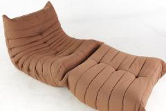  Ligne Roset Co Michel Ducaroy for Ligne Roset Mid Century Togo Lounge Chair with Ottoman - 4431665