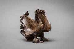  Lily Landis Bronze Sculpture of a Bird Signed Lily Landis - 3977834