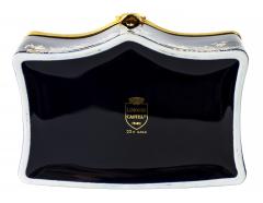  Limoges Large Porcelain Jewelry Box Decorated with 22 Karat Gold by Limoges Castel - 3112181