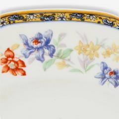 Limoges Limoges Porcelain Floral Design Twelve Haviland Dinner Plates Paris 20th C  - 4094702