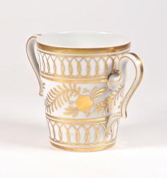 Limoges Limoges Porcelain and Gilt Loving Cup Posy Vase - 1023922