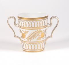  Limoges Limoges Porcelain and Gilt Loving Cup Posy Vase - 1023929