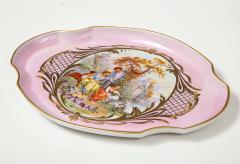  Limoges Paris Pink Porcelain Tray - 2160748