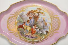  Limoges Paris Pink Porcelain Tray - 2160750