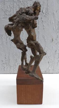  Linda Goodman Linda Goodman Brutalist Bronze Figurative Sculpture - 3545264