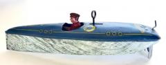  Lindstrom Tool Toy Company 1 Vintage Toy Wind Up Baby L Speedboat by Lindstrom Toy Co American Circa 1933 - 3630855