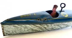  Lindstrom Tool Toy Company 1 Vintage Toy Wind Up Baby L Speedboat by Lindstrom Toy Co American Circa 1933 - 3630857