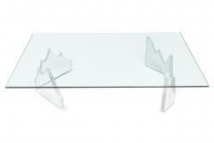  Lion in Frost Lion in Frost Mid Century American Lucite Glacial Cocktail Coffee Table Bases - 4272915