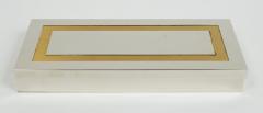  Liwan s OA 34 elegant italian chrome and brass box by Liwans - 753700