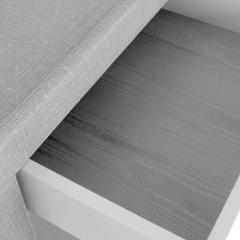  Lobel Originals Lobel Originals Bedside Side Table in Lacquered Linen 2025 Signed  - 4227744