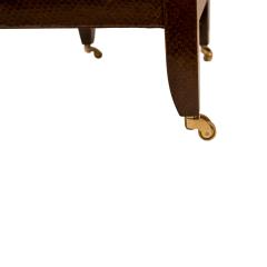  Lobel Originals Lobel Originals Telephone Table in Brown Cobra Skin 2024 Made to Order - 3444751