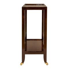  Lobel Originals Lobel Originals Telephone Table in Brown Cobra Skin 2024 Made to Order - 3444755