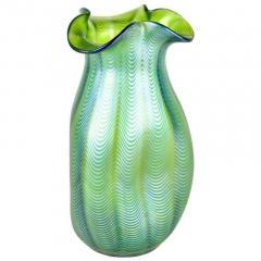  Loetz 19th Century Art Nouveau Glass Vase by Loetz Crete Phaenomen CZ circa 1898 - 4369998