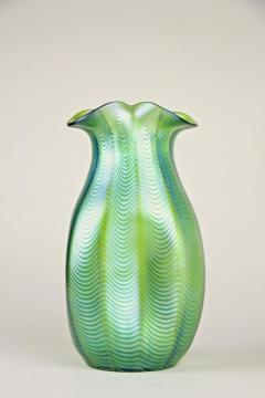 Loetz 19th Century Art Nouveau Glass Vase by Loetz Crete Phaenomen CZ circa 1898 - 4369999