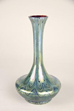  Loetz 19th Century Loetz Witwe Glass Vase Rubin Ph nomen Genre 6893 CZ ca 1899 - 4307836