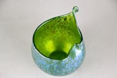  Loetz 20th Century Iriscident Loetz Witwe Glass Vase Creta Papillon Bohemia ca 1902 - 4573398