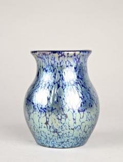  Loetz 20th Century Loetz Witwe Blue Glass Vase Decor Cobalt Papillon CZ ca 1903 - 4495807