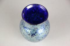  Loetz 20th Century Loetz Witwe Blue Glass Vase Decor Cobalt Papillon CZ ca 1903 - 4495810