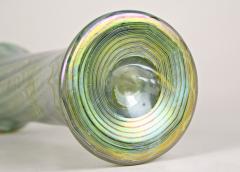  Loetz Art Nouveau Glass Vase by Loetz Phaenomen Genre 6893 Green Bohemia ca 1899 - 4280189