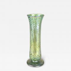  Loetz Art Nouveau Glass Vase by Loetz Phaenomen Genre 6893 Green Bohemia ca 1899 - 4280616
