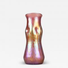 Loetz Art Nouveau Glass Vase by Loetz Witwe Decor Medici Pink Iridescent CZ 1902 - 4237225