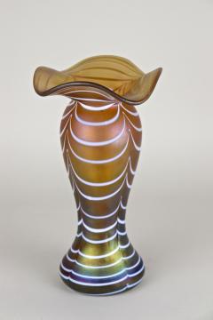  Loetz Art Nouveau Iridescent Glass Vase Attributed To Loetz Witwe Bohemia ca 1915 - 3428586