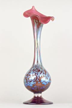  Loetz Art Nouveau Loetz Papillon Vase Jack In The Pulpit Iridescent CZ ca 1915 - 4327557