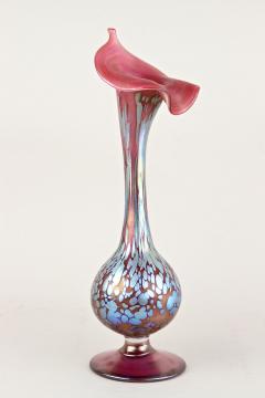 Loetz Art Nouveau Loetz Papillon Vase Jack In The Pulpit Iridescent CZ ca 1915 - 4327574