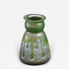  Loetz Austrian or Loetz Iridescent and Applied Glass Vase c 1900 1925 Measures 9 5 - 4311285